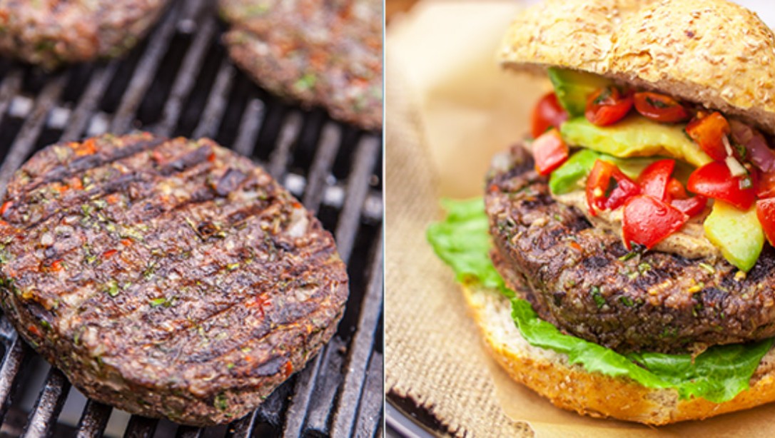 Healthy Eats Black Bean Burger Muscle & Fitness